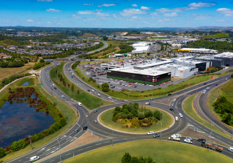 Tauranga Crossing aerial